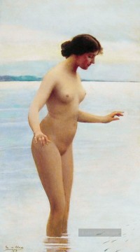 Klassischer Menschlicher Körper Werke - im Wasser Eugene de Blaas Nacktheit